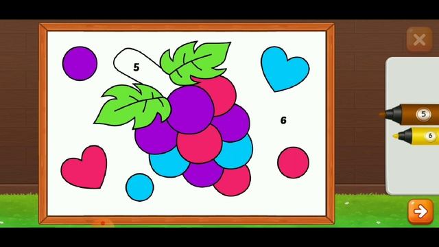 Grapefruit color game fun video//Kids video смотреть онлайн