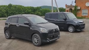 14й перегон и обзор TOYOTA PiXIS (DAIHATSU MIRA ES) и Toyota Tank