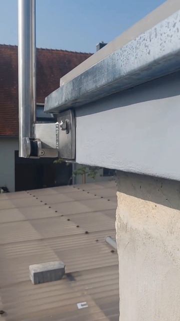 монтаж перила нержавейка стекло. смотреть онлайн