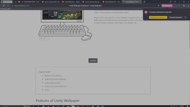 Живые обои Windows 10,11 смотреть онлайн