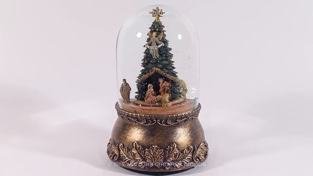 Рождественский вертеп в стеклянном шаре. смотреть онлайн