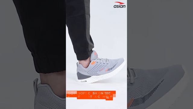 Asian Dynamite-03 Running Shoes | Breathable Knitted Upper | Memory Foam Insole for Extra Comfort смотреть онлайн
