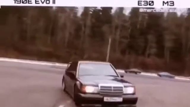 BMW M3 VS MERCEDES E192 смотреть онлайн
