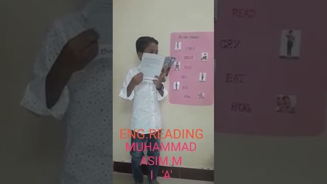 MUHAMMAD ASIM.M I-A ENG.READING смотреть онлайн