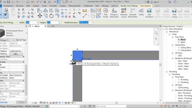 Tutorial Revit MEP - Dasar Sistem Ducting смотреть онлайн