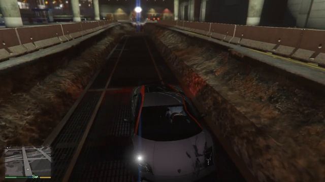 Brand new Lamborghini Huracan crashed on highway - GTA 5 Mod смотреть онлайн