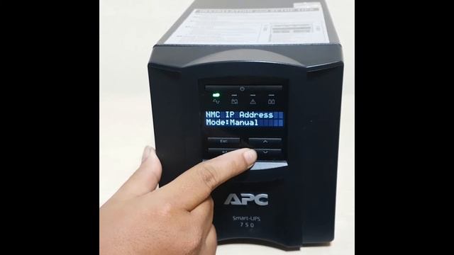 Setting NMC card pada Smart UPS SMT смотреть онлайн