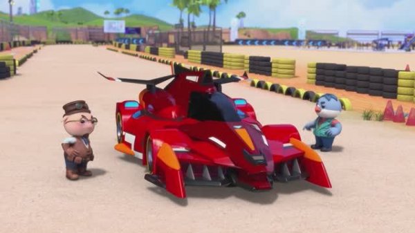 Джи-Джи Бонд: супергонщик -5 сезон 2 серия - "Механический монстр"