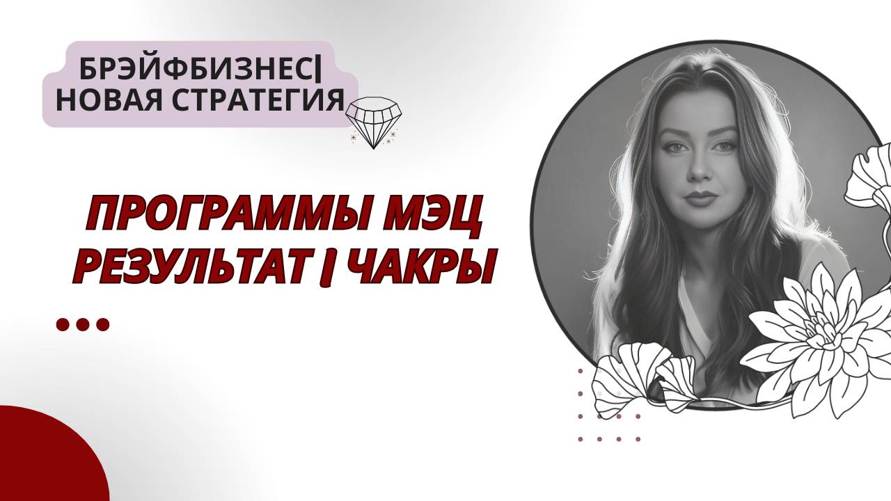Брэйфбизнес |Программы МЭЦ | Результат | Чакры смотреть онлайн