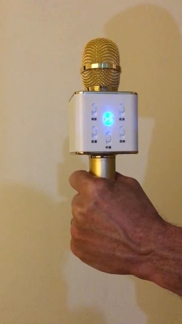 Q7 Q7 Handheld KTV Microphone Wireless Bluetooth Karaoke Singing Mic Speaker Player turn off смотреть онлайн