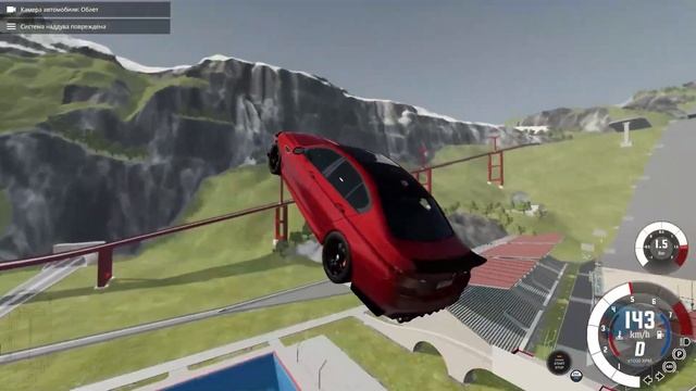 ПРЫЖКИ НА МАШИНАХ В BeamNG.drive CAR JUMPING IN BeamNG.drive смотреть онлайн