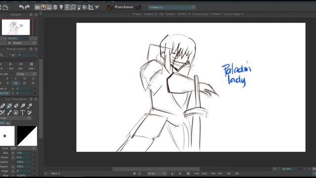 Paladin rough draft Animation смотреть онлайн