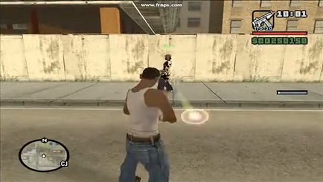 GTA San Andreas Half Life SMG MOD
