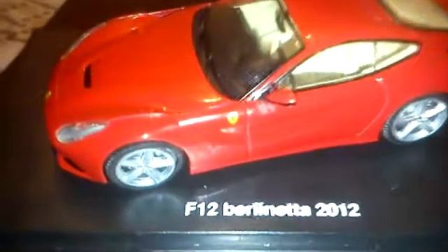 FERRARI F12 berlinetta a escala 1/43 смотреть онлайн
