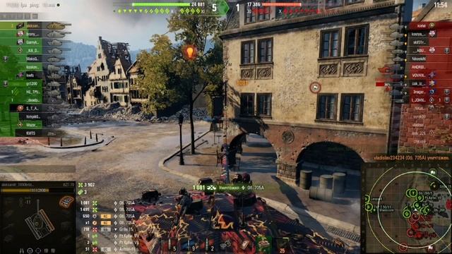 Танк BZT 70 урона 6062. смотреть онлайн