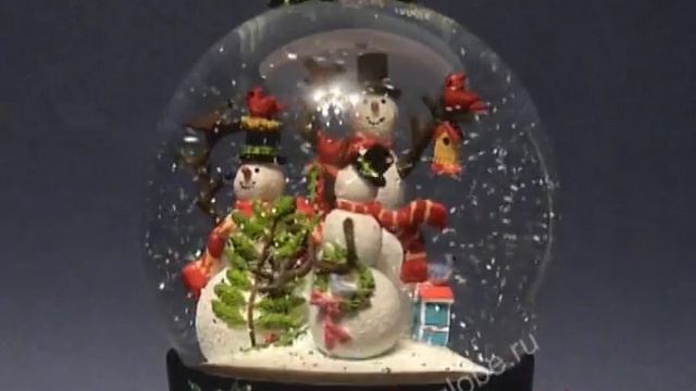 Снежный шар "Король Снеговик" / Glassglobe.ru / смотреть онлайн