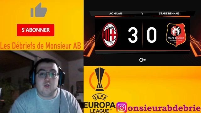 DEBRIEF AC MILAN 3-0 RENNES (LES ROSSONERIS EN FEU POUR LA LIGUE EUROPA !!!) + (LEAO BUTEUR !!!) смотреть онлайн