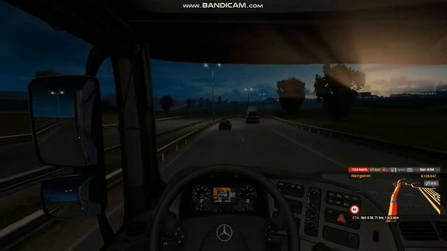 POV DRIVING TRUK MERCEDES BENZ ACTROS MEGA SPACE 510HP BORDEAUX KE CALAIS PART 4 смотреть онлайн
