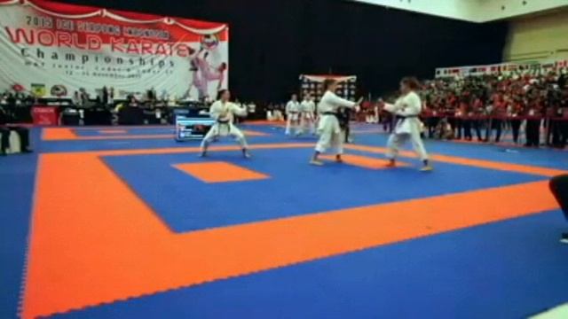 Perth Karate 60  Sec Marijana  WKF World European Championships 2016 2015