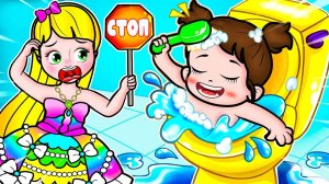 Мультики для девочек.🐾 Богатая Рапунцель против Бедной младшей сестры 🐾 Смотреть онлайн бесплатно