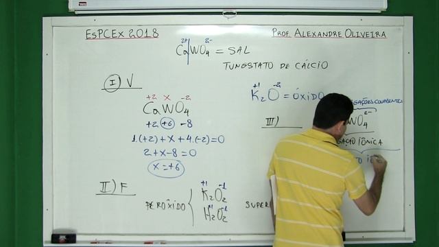 Resolução detalhada das questões da prova de Química da EsPCEx 2018 Questão 06 смотреть онлайн