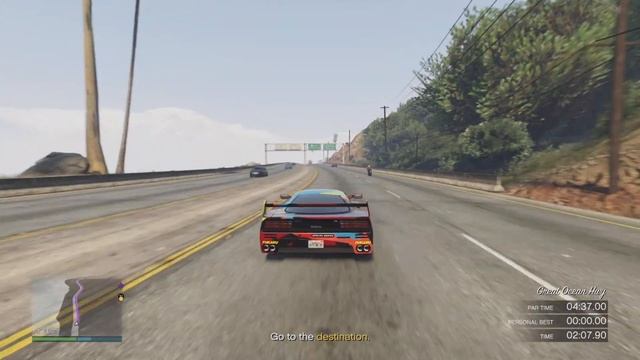 GTA 5 Online - HSW Time Trail - Terminal 252K Turismo Classic смотреть онлайн