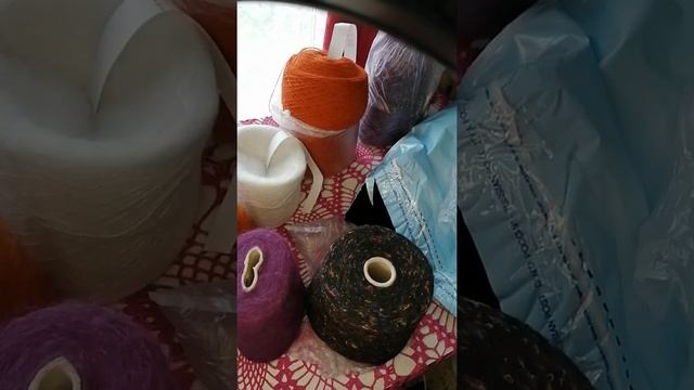 Посылка с бобинной пряжей!!!! смотреть онлайн