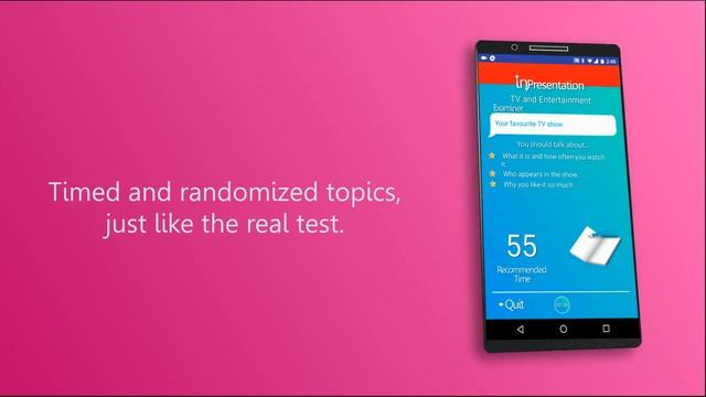 Mini IELTS Speaking App смотреть онлайн