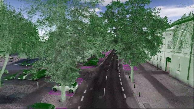 Lidar data for mmWave 5G and Smart City CCTV planning смотреть онлайн