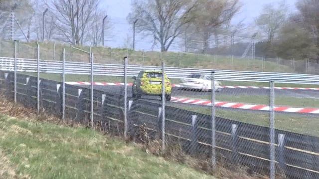 2017 MINI Countryman spy video from the Nurburgring смотреть онлайн