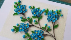 Цветок для квиллинга из бумаги! Поделки своими руками!