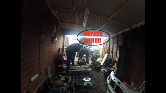 Rover 25 Engine Removal, 1.8T Conversion