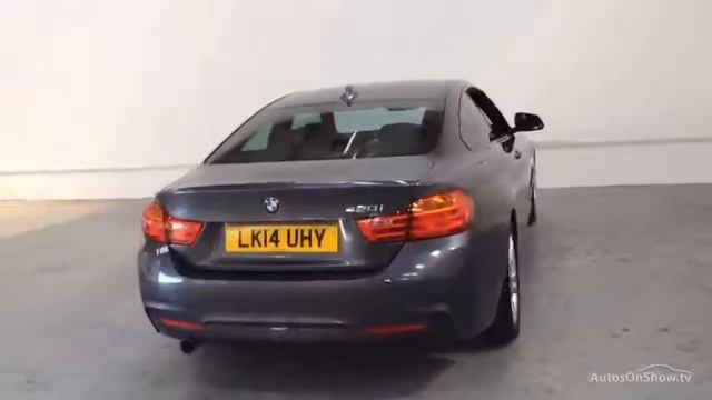 BMW 4 SERIES 420I M SPORT GREY 2014 смотреть онлайн