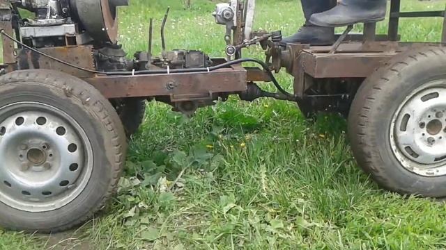 самодельный трактор 4X4 смотреть онлайн