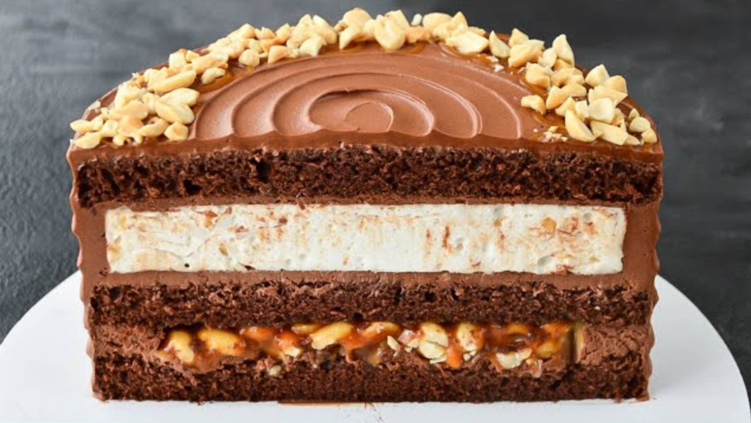 Торт СНИКЕРС ☆ Это БОМБА!!!! смотреть онлайн