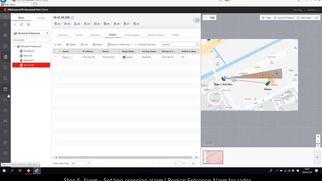 How Does Radar Device Work on HikCentral Pro V1 6 смотреть онлайн