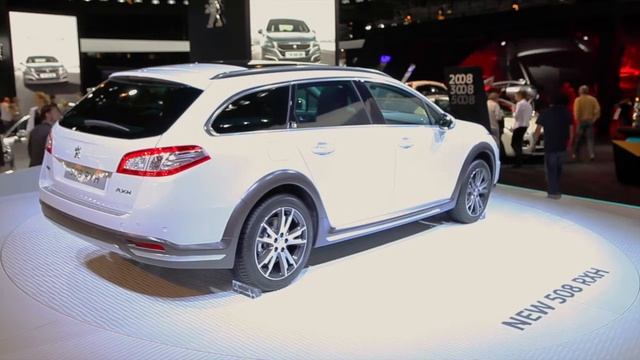 Peugeot 508 RXH - Mondial auto à Paris par News-Auto.fr смотреть онлайн