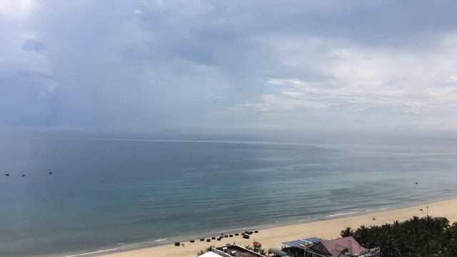 Sea view from Diamond Sea hotel DaNang Vietnam смотреть онлайн
