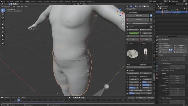 Simply Cloth Blender Tutorial смотреть онлайн