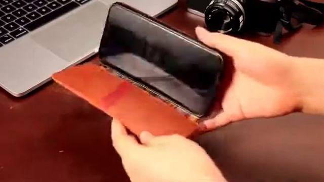 Flip Cover Leather Phone Case For iPhone/Samsung смотреть онлайн