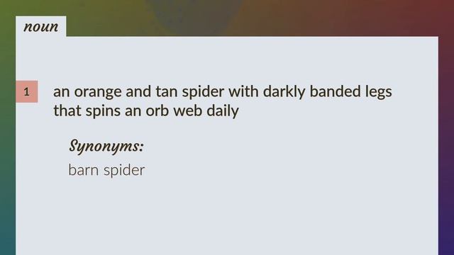 Araneus cavaticus | meaning of Araneus cavaticus смотреть онлайн