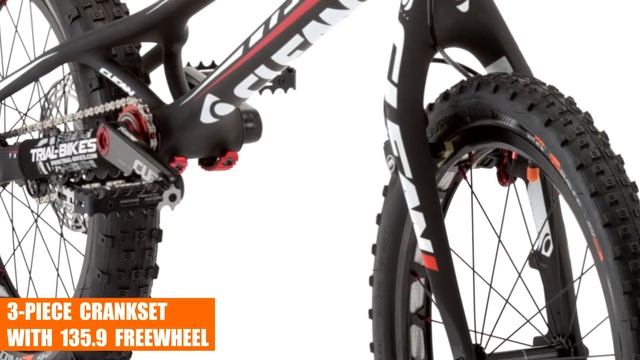 Trial-Bikes.com Products - Clean K1 20" Carbon Bike смотреть онлайн