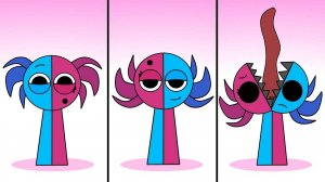 Sprunki с пирамидальной структурой Semi Hemi Retake All Phases