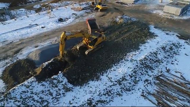 жилые кварталы "Екатерининский парк_строительная площадка_ноябрь 2017 смотреть онлайн