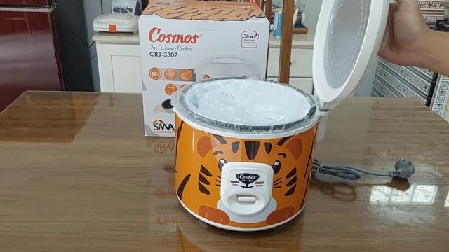 Cosmos CRJ 3307 | Rice Cooker Anti Lengket | Smart Heating System