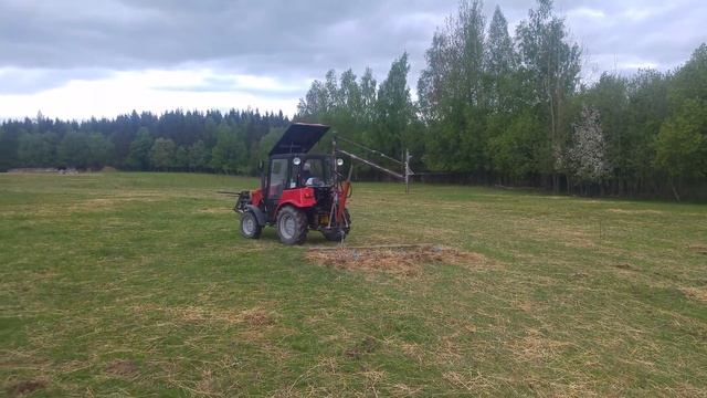 мтз 320.4 луговая борона / Mtz 320.4 Meadow Harrow 2020