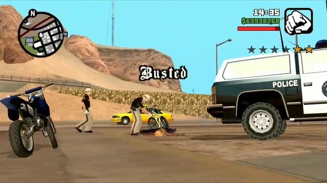 GTA: SA- Busted compilation- #110 смотреть онлайн