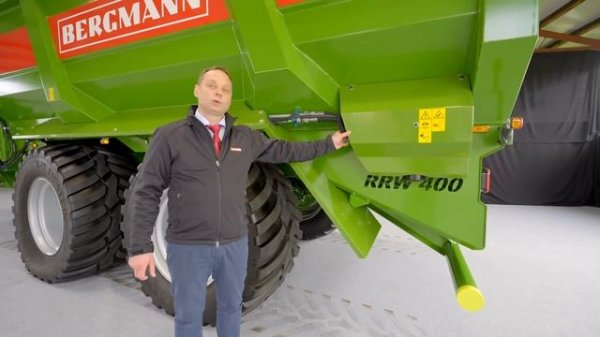 BERGMANN Прицеп-очиститель свеклы RRW 400 2021 FHD - Презентация на русском