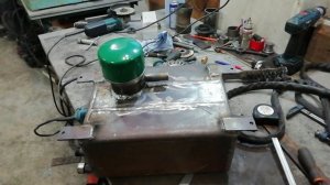 Изготовление и установка гидробака на мини погрузчик
