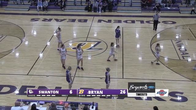 Bryan vs. Swanton Girls Basketball - February 15, 2024 смотреть онлайн
